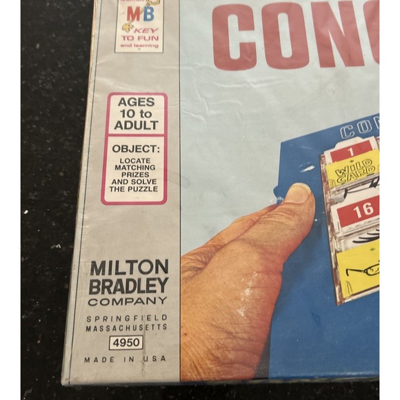 CONCENTRATION Board Game 17th Edition Vintage 1972 Milton Bradley 4950 RoloMatic - Picture 7 of 8